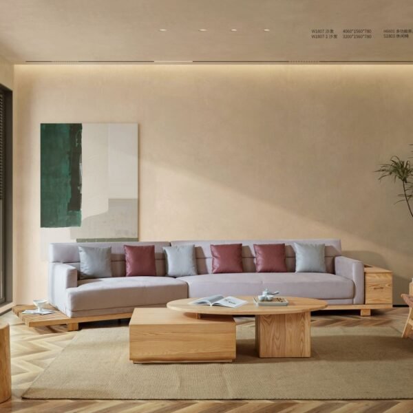 Nordic design living room module sofa set
